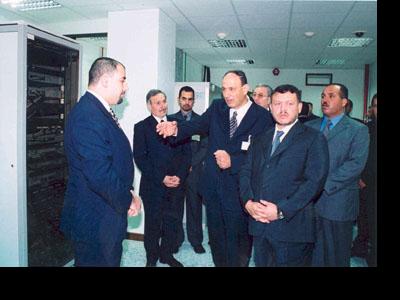 زيارة الملك عبدالله الثاني للبورصة