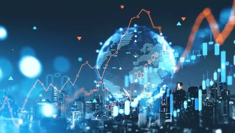  %46.5 نسبة ملكية غير الأردنيين في الشركات المدرجة  في بورصة عمان وبنسبة 32.8% للمؤسسات والصناديق الاستثمارية