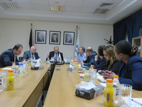 زيارة وفد من البنك الدولي