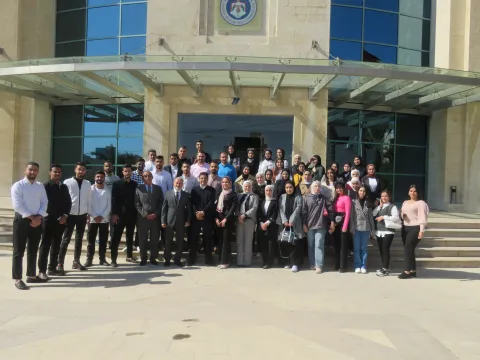 جامعة اليرموك تزور بورصة عمان ومؤسسات سوق رأس المال الأردني